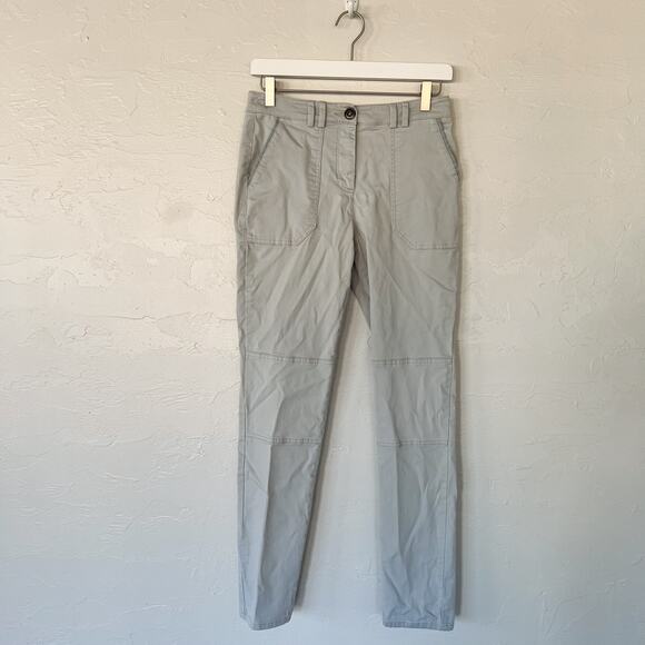 Boden Gray Straight Leg Pants size 2R - Picture 5 of 5